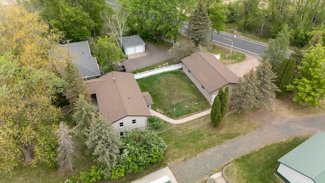 51470 Rush Lake Trl, Nessel Twp, MN 55069 - aerial view of property and surrounding area