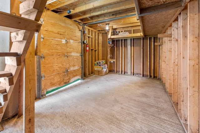 51470 Rush Lake Trl, Nessel Twp, MN 55069 - view of unfinished basement