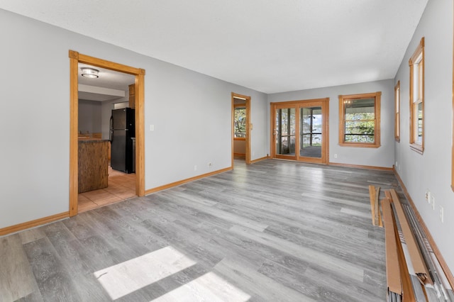 51470 Rush Lake Trl, Nessel Twp, MN 55069 - empty room featuring baseboards and wood finished floors