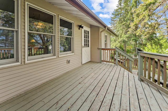 51470 Rush Lake Trl, Nessel Twp, MN 55069 - view of wooden deck