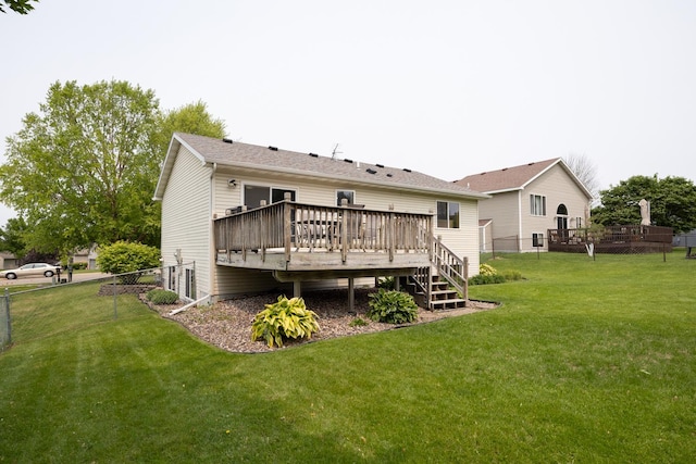 3224 48th St NW, Rochester, MN 55901 - back of house featuring a deck