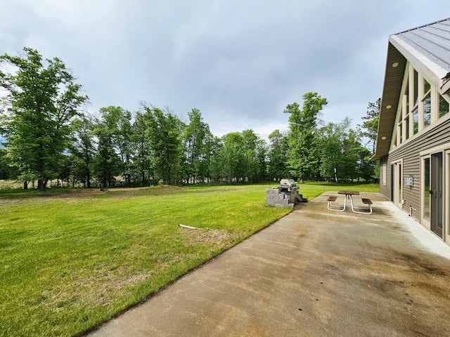 20470 220th St, Verndale, MN 56481 - view of grassy yard featuring a patio area