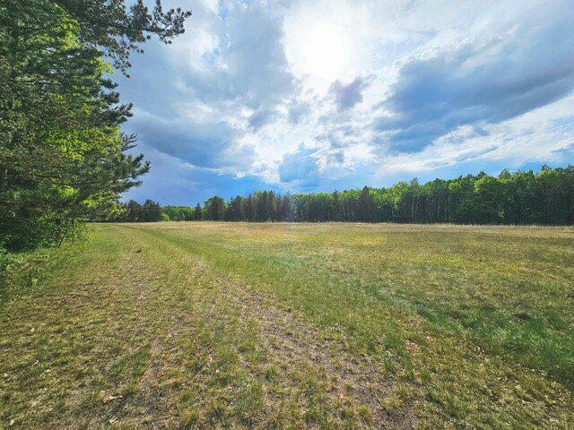 20470 220th St, Verndale, MN 56481 - view of yard featuring a wooded view and a view of countryside