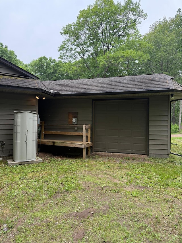 33688 416th Ave, Farm Island Twp, MN 56431 - view of garage