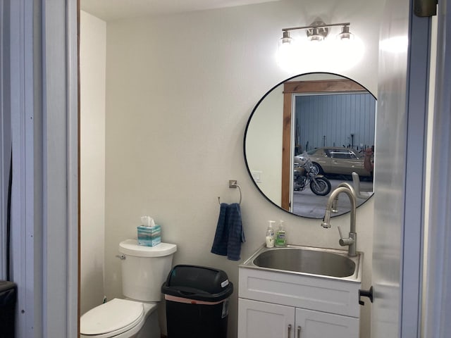 51509 County Highway 9, Scambler Twp, MN 56572 - half bathroom with toilet and vanity