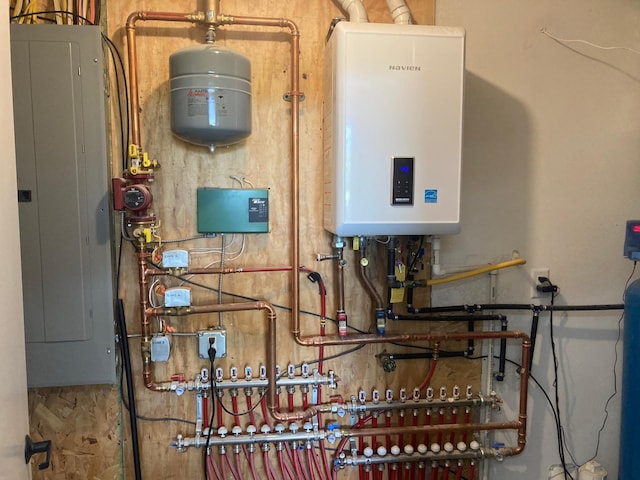 51509 County Highway 9, Scambler Twp, MN 56572 - utilities with tankless water heater and electric panel