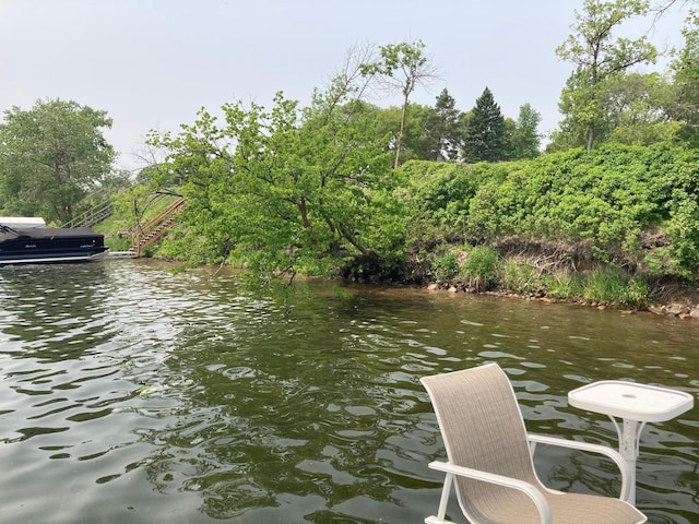 51509 County Highway 9, Scambler Twp, MN 56572 - dock featuring view of wooded area