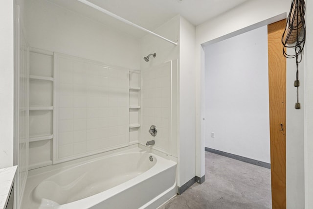 700 Washington Ave N Unit 601, Minneapolis, MN 55401 - full bath with shower / bath combination, unfinished concrete floors, and vanity