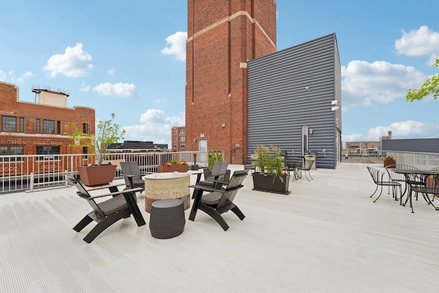 700 Washington Ave N Unit 601, Minneapolis, MN 55401 - view of patio featuring outdoor dining space