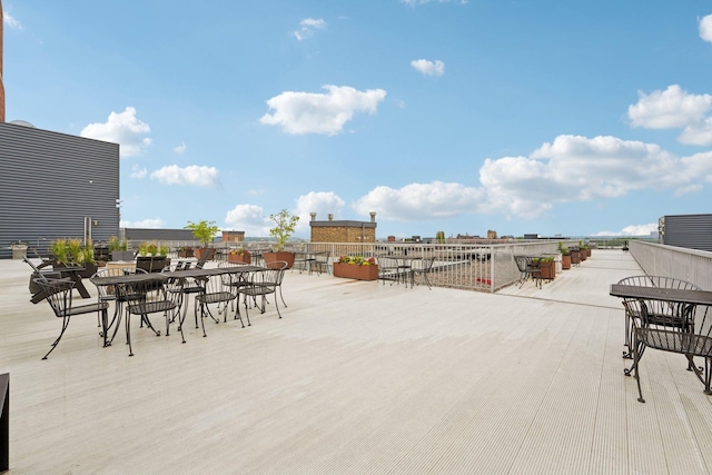 700 Washington Ave N Unit 601, Minneapolis, MN 55401 - view of patio featuring outdoor dining area