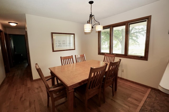 2805 12th Ave NW, Willmar, MN 56201 - dining space with wood finished floors and baseboards