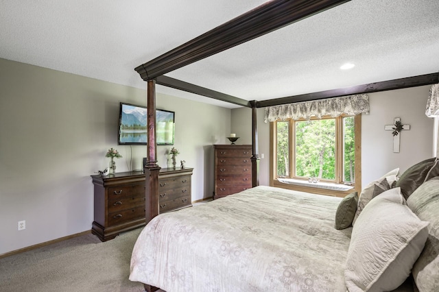 22774 Olivine St NW, Nowthen, MN 55330 - carpeted bedroom featuring a textured ceiling and baseboards