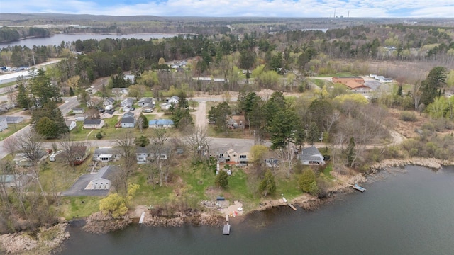 604 16th Ave, Grand Rapids, MN 55744 - aerial overview of property's location with a nearby body of water and nearby suburban area