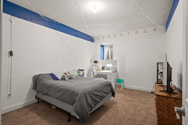5641 146th Ave NW, Ramsey, MN 55303 - carpeted bedroom featuring baseboards and a textured ceiling
