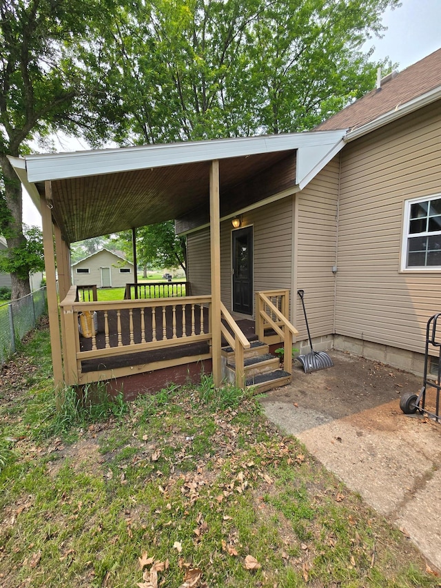 25 Morgan St, Tracy, MN 56175 - view of entrance to property