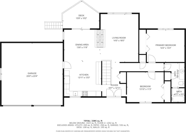 13100 Island View Dr NW, Elk River, MN 55330 - floor plan / room layout