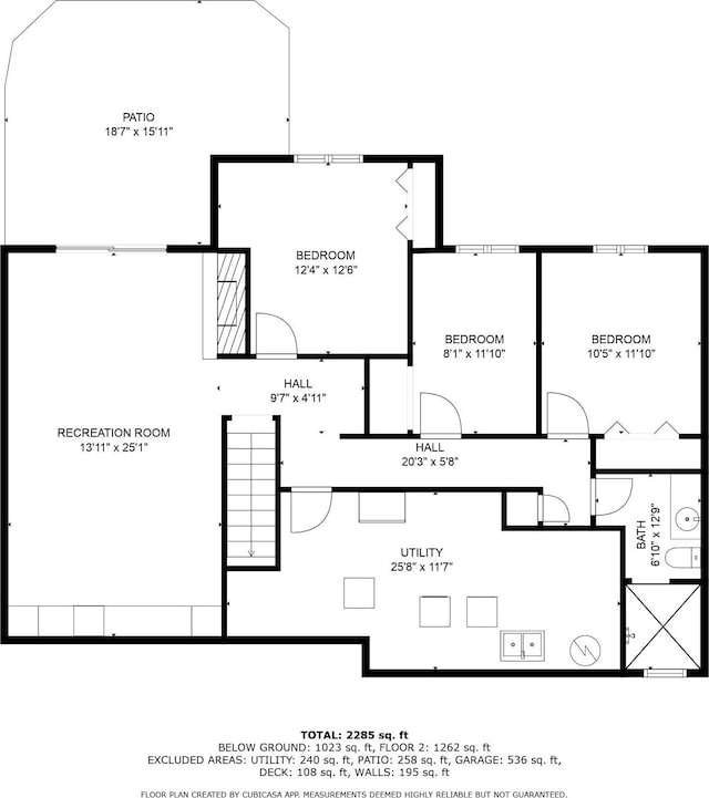 13100 Island View Dr NW, Elk River, MN 55330 - floor plan / room layout