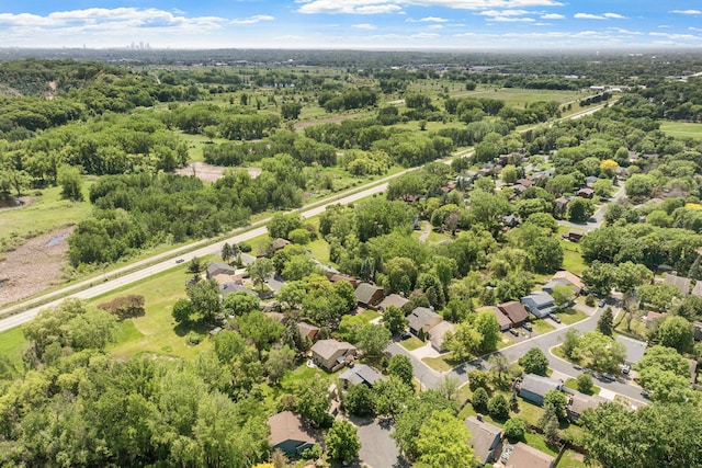 5554 Knoll Dr, Shoreview, MN 55126 - aerial perspective of suburban area