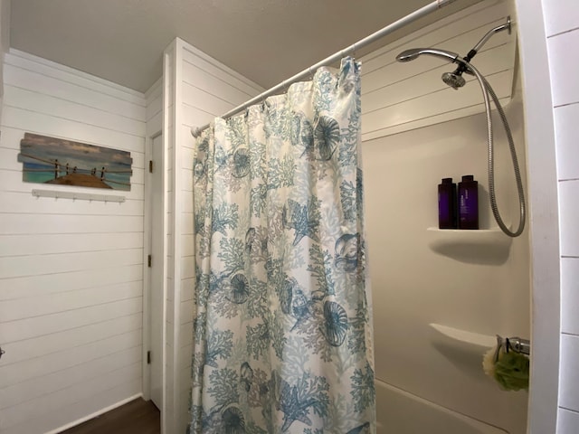 3771 County Line Rd, Moose Lake Twp, MN 55783 - bathroom with wood finished floors