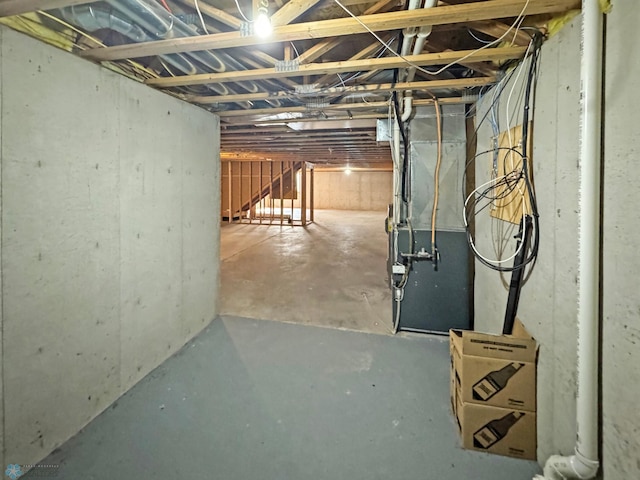 816 3rd St N Unit 816, Fargo, ND 58102 - unfinished basement featuring heating unit