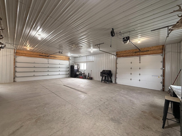 2771 271st Ave, Madison, MN 56256 - garage featuring a garage door opener