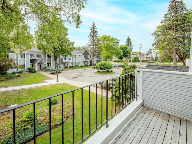 4010 52nd St Unit 204, Minneapolis, MN 55417 - balcony featuring a residential view