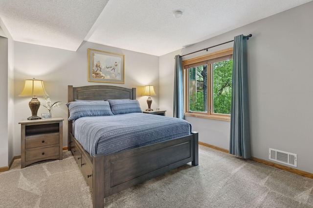5921 Creek Pt, Minnetonka, MN 55345 - bedroom with a textured ceiling, carpet flooring, and baseboards