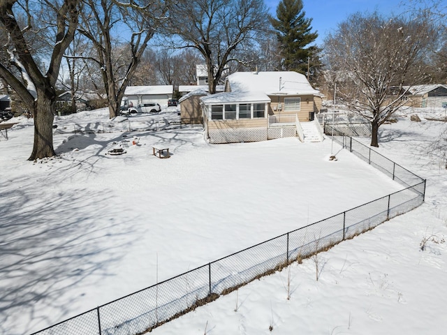 3749 Pershing St SW, Prior Lake, MN 55372 - view of yard covered in snow