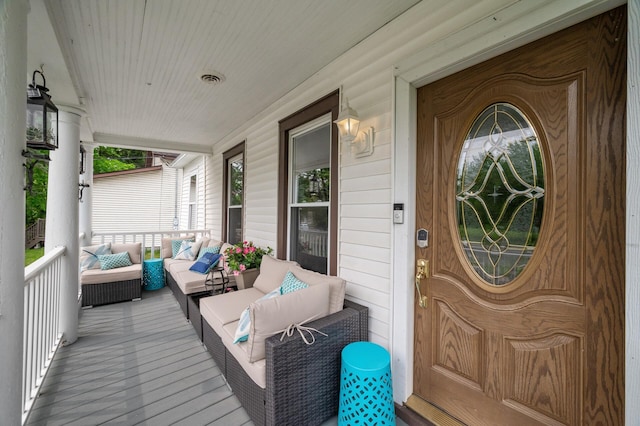 631 Bench St, Taylors Falls, MN 55084 - entrance to property featuring covered porch
