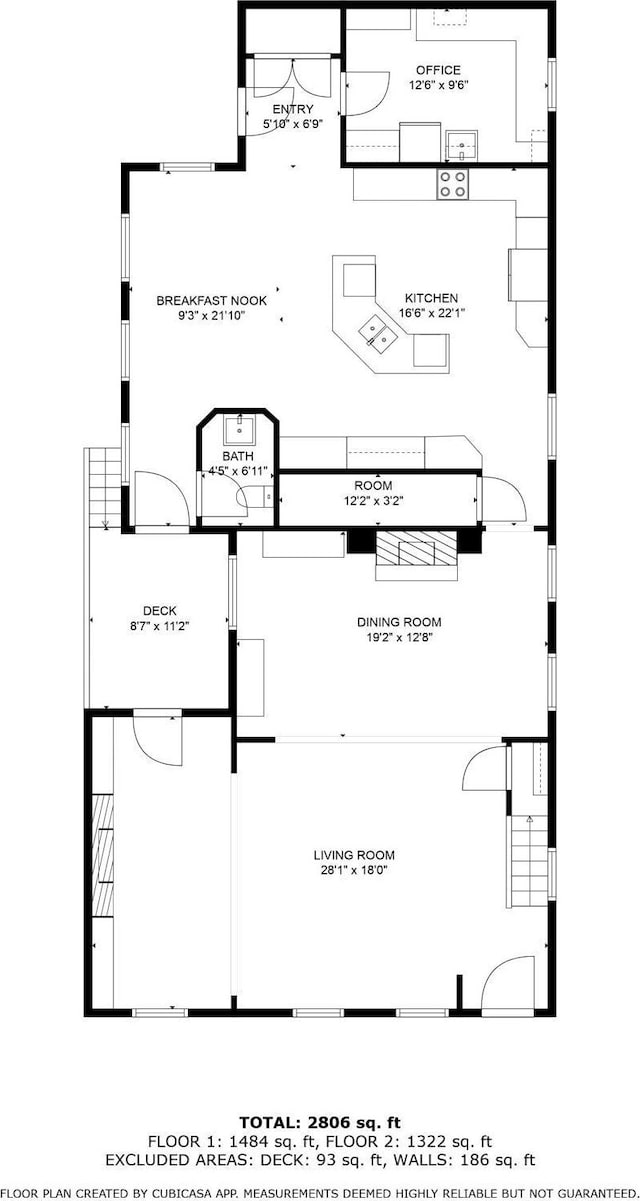 631 Bench St, Taylors Falls, MN 55084 - floor plan / room layout