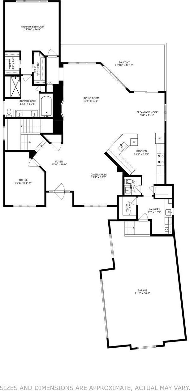 11883 Flanders Cir NE, Blaine, MN 55449 - view of room layout