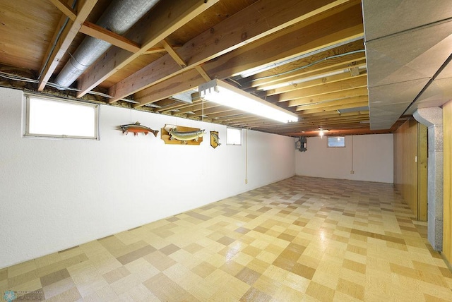 507 24th Ave S, Fargo, ND 58103 - below grade area featuring light flooring