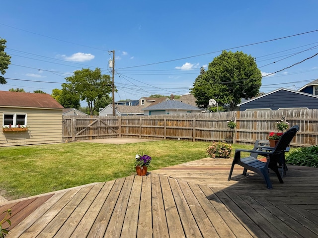 1759 Arlington Ave E, Saint Paul, MN 55106 - view of wooden deck