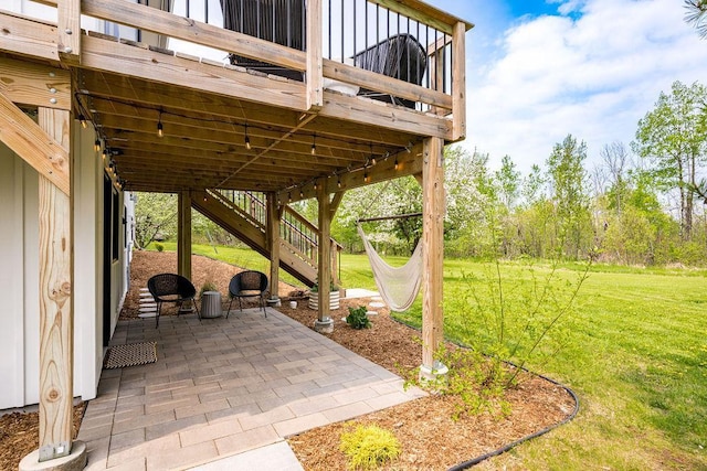 315 Pleasant View Rd, Duluth, MN 55803 - view of patio / terrace with stairs and cooling unit