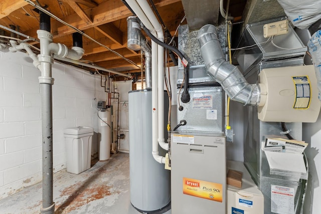 8400 Virginia Cir S, Saint Louis Park, MN 55426 - utility room featuring water heater