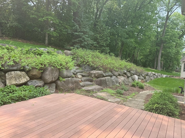1496 Pinetree Trl, Eagan, MN 55122 - view of wooden deck