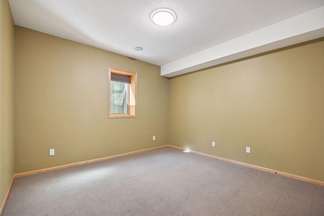 1496 Pinetree Trl, Eagan, MN 55122 - carpeted empty room featuring baseboards and a textured ceiling