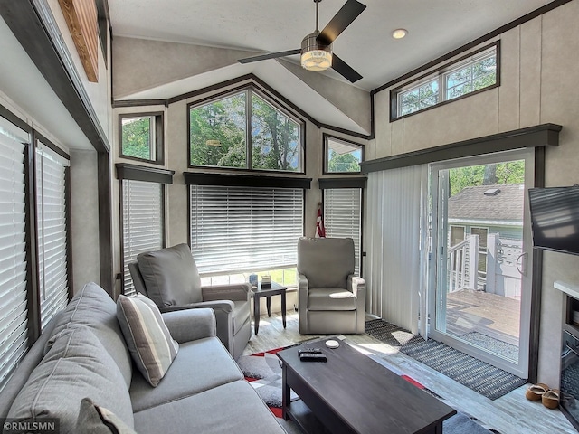10255 Nevens Ave NW Unit 50, South Haven, MN 55382 - sunroom with vaulted ceiling