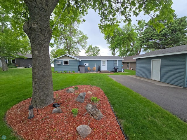 14768 Tradewinds Rd, Lake Eunice Twp, MN 56511 - ranch-style home featuring a front lawn