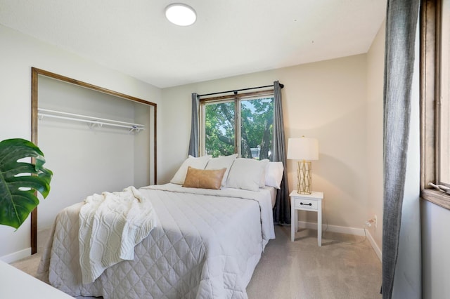 16503 Franklin Trl SE, Prior Lake, MN 55372 - bedroom with light carpet, baseboards, and a closet
