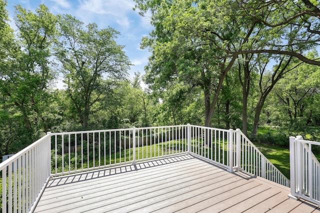 16503 Franklin Trl SE, Prior Lake, MN 55372 - deck featuring a lawn