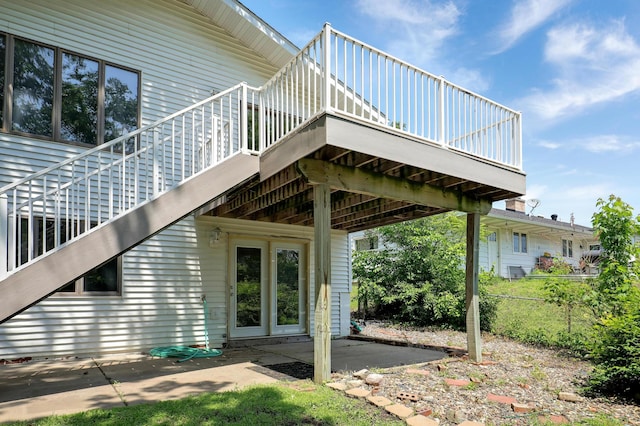 16503 Franklin Trl SE, Prior Lake, MN 55372 - back of property with a patio and a deck