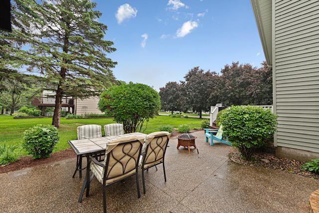 1525 21st Ave NW, Faribault, MN 55021 - view of patio featuring outdoor dining area