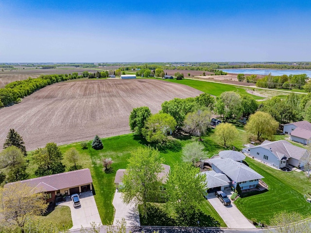 319 Casper Cir, Norwood Young America, MN 55368 - aerial view of sparsely populated area with a large body of water
