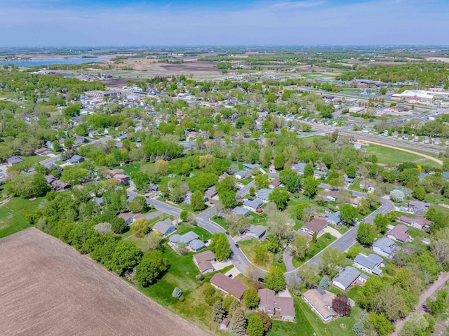 319 Casper Cir, Norwood Young America, MN 55368 - aerial view of property's location with a large body of water