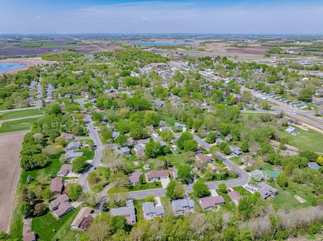 319 Casper Cir, Norwood Young America, MN 55368 - aerial overview of property's location with a nearby body of water