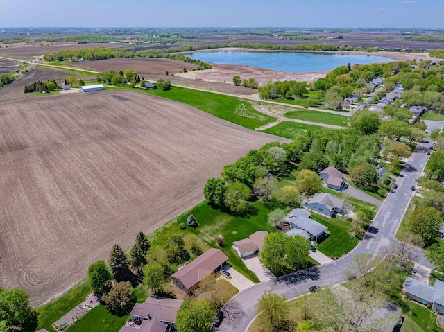 319 Casper Cir, Norwood Young America, MN 55368 - aerial overview of property's location with a large body of water