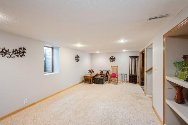 2575 Quebec Ave S, Saint Louis Park, MN 55426 - living area with carpet, baseboards, and recessed lighting