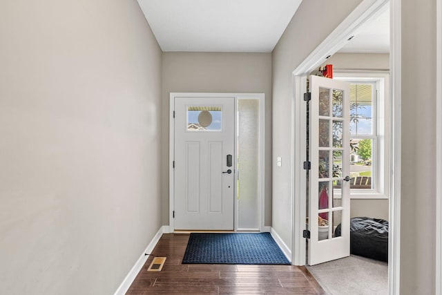 14143 Ailesbury Ave, Rosemount, MN 55068 - foyer featuring wood finished floors and baseboards