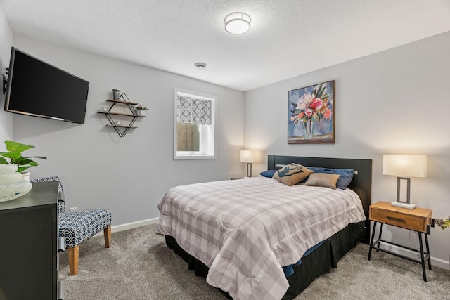 14143 Ailesbury Ave, Rosemount, MN 55068 - bedroom featuring carpet flooring and a textured ceiling